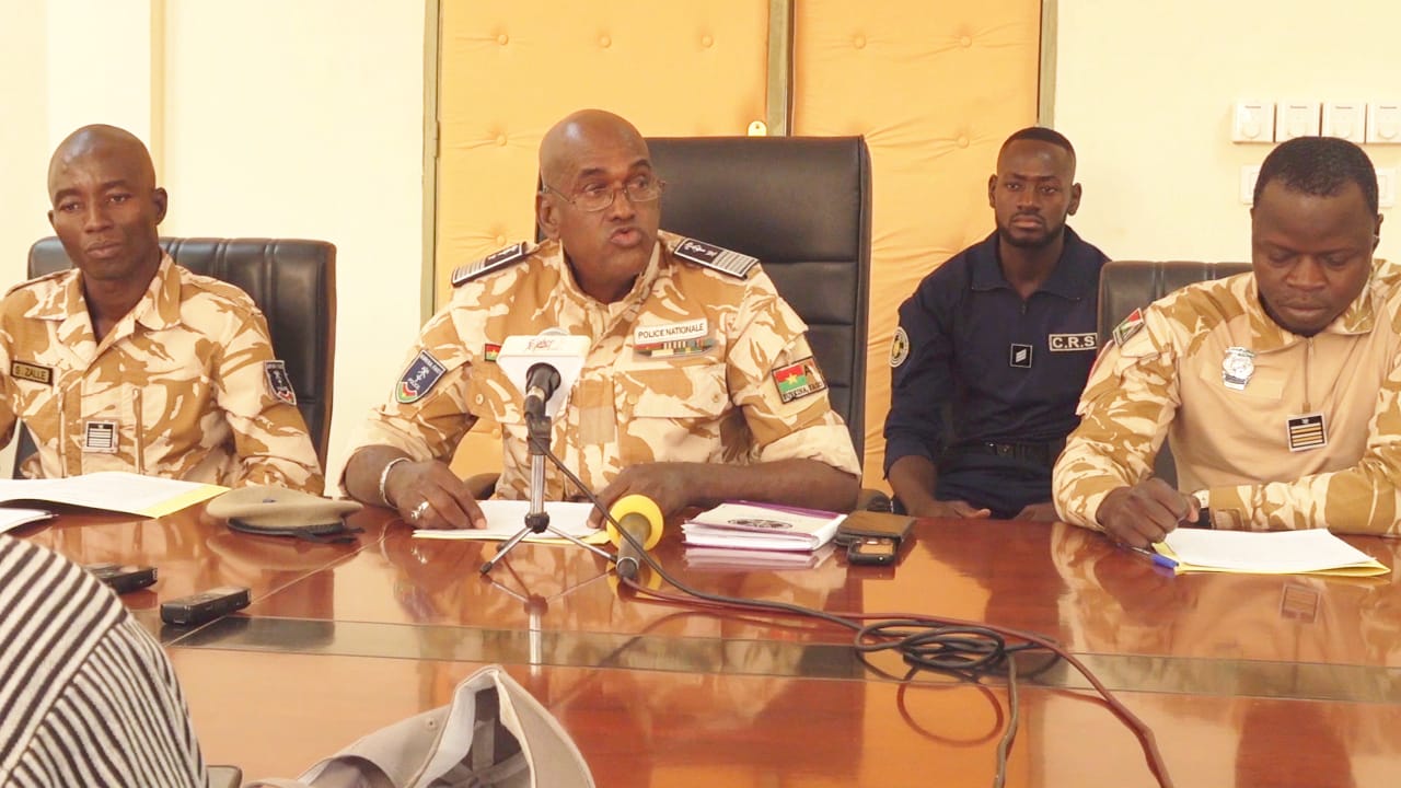 Sécurité : la Direction Régionale de la Police Nationale de Bankui et du Sourou dresse le bilan 2025 et lance l’opération « Wibga »